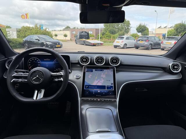 Mercedes-Benz C-KLASSE 300 e Business Solution Luxury PANORAMADAK | BURMESTER | DODEHOEK DETECTIE | CRUISE CONTROL | 360-CAMERA | SFEERVERLICHTING | ELEKTRISCHE STOELEN | STOELVERWARMING | NAVIGATIE