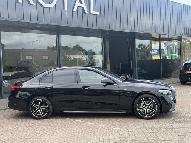 Mercedes-Benz C-KLASSE 300 e Business Solution Luxury PANORAMADAK | BURMESTER | DODEHOEK DETECTIE | CRUISE CONTROL | 360-CAMERA | SFEERVERLICHTING | ELEKTRISCHE STOELEN | STOELVERWARMING | NAVIGATIE