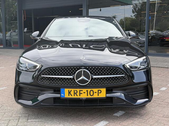 Mercedes-Benz C-KLASSE 300 e Business Solution Luxury PANORAMADAK | BURMESTER | DODEHOEK DETECTIE | CRUISE CONTROL | 360-CAMERA | SFEERVERLICHTING | ELEKTRISCHE STOELEN | STOELVERWARMING | NAVIGATIE