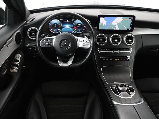 Mercedes-Benz C-KLASSE Estate 180 Business Solution AMG | Panoramadak | Trekhaak | Leder/alcantara | Stoelverwarming | Virtual dashboard | Camera | Park assist | Carplay | Full LED