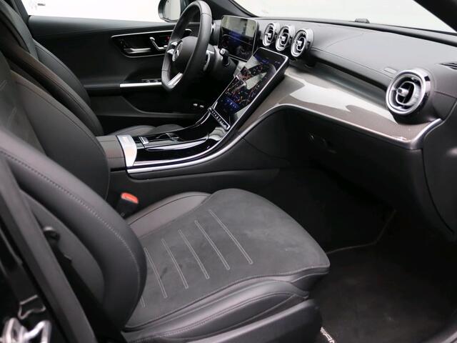 Mercedes-Benz C-KLASSE Estate 300 e Business Solution AMG AMG Line | Night Pakket | Panorama Schuif-Kanteldak | Parkeerpakket met 360°-camera | Alarm Klasse 3. Inclusief 24 maanden Mercedes-Benz Certified garantie voor Europa.