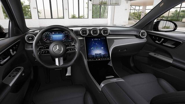 Mercedes-Benz C-KLASSE Estate 180 AMG Line | Massage | Panoramadak | Night pakket | Memory |