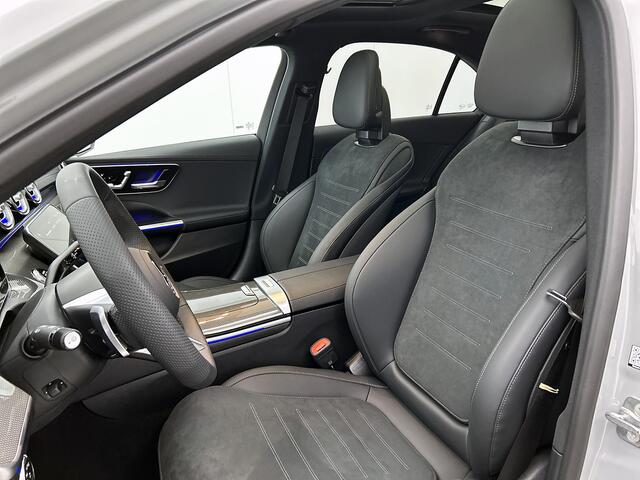 Mercedes-Benz C-KLASSE 300 e Business Solution AMG | Panoramadak | Trekhaak | 360° camera | Nightpakket | Multispaaks velgen | Inclusief 24 maanden MB Certified garantie voor Europa.