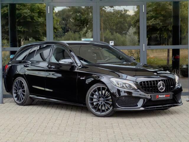 Mercedes-Benz C-KLASSE Estate AMG 43 4MATIC, Burmester, Trekhaak, Carbon, Elektrische stoelen
