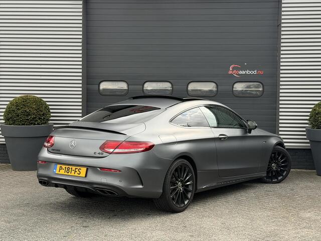 Mercedes-Benz C-KLASSE Coupé AMG 43 4MATIC | Panoramadak | Kuipstoelen | Burmester | Camera | Carbon | DAB | Elektrische Achterklep | Sfeerverlichting |