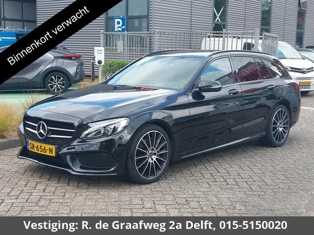 Mercedes-Benz C-KLASSE Estate 180 Sport Edition | Burmester Audio | Navigatie | Camera | Half Leder |