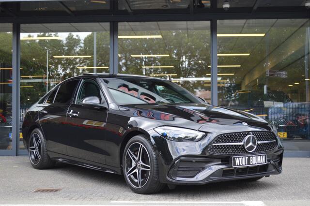 Mercedes-Benz C-KLASSE 300 e AMG Led Leder Panorama Memory Camera 360 Head-Up Keyless Pdc