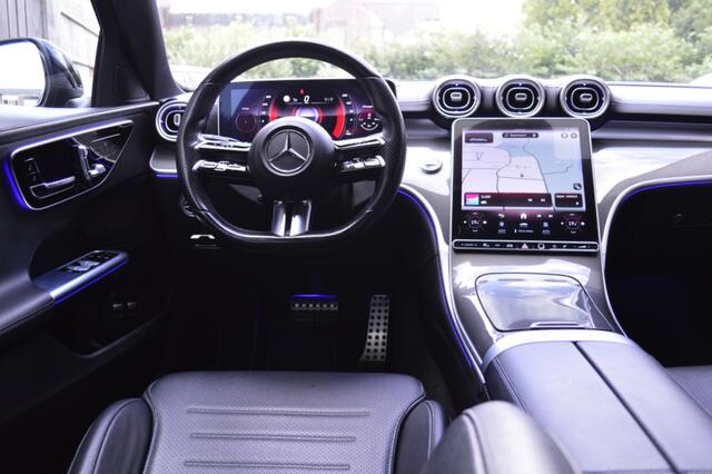 Mercedes-Benz C-KLASSE 300 e AMG Led Leder Panorama Memory Camera 360 Head-Up Keyless Pdc