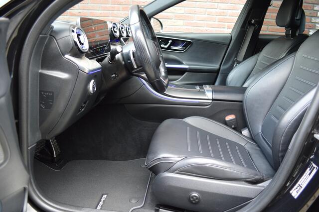 Mercedes-Benz C-KLASSE 300 e AMG Led Leder Panorama Memory Camera 360 Head-Up Keyless Pdc