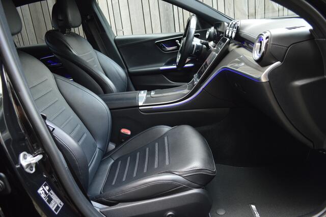 Mercedes-Benz C-KLASSE 300 e AMG Led Leder Panorama Memory Camera 360 Head-Up Keyless Pdc