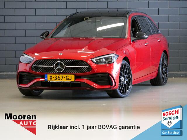 Mercedes-Benz C-KLASSE Estate 300 e AMG Line | PANO | 360 CAMERA | LEDER | MEMORY STOELEN |