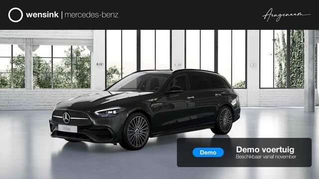 Mercedes-Benz C-KLASSE Estate 300e 140 Years Edition | Panoramaschuifdak | Comfort-Pakket | Winterpakket | AMG-line | Parkeerpakket |