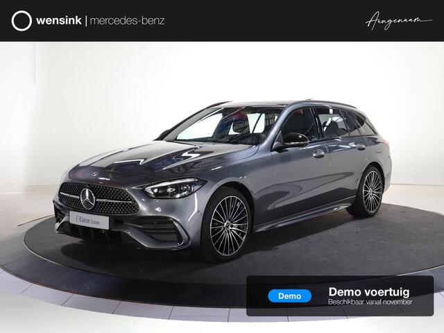 Mercedes-Benz C-KLASSE Estate 300e Business Solution AMG | AMG Line Plus | Trekhaak | Stoelventilatie | Head-up | Burmester |