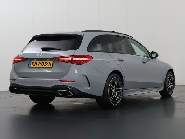 Mercedes-Benz C-KLASSE Estate 300e Business Solution AMG | Night | Panoramaschuifdak | AMG Line Plus | Head-up | Burmester | Trekhaak |