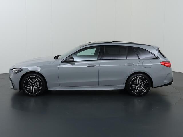 Mercedes-Benz C-KLASSE Estate 300e Business Solution AMG | Night | Panoramaschuifdak | AMG Line Plus | Head-up | Burmester | Trekhaak |