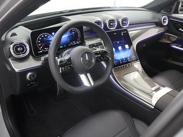 Mercedes-Benz C-KLASSE Estate 300e Business Solution AMG | Night | Panoramaschuifdak | AMG Line Plus | Head-up | Burmester | Trekhaak |