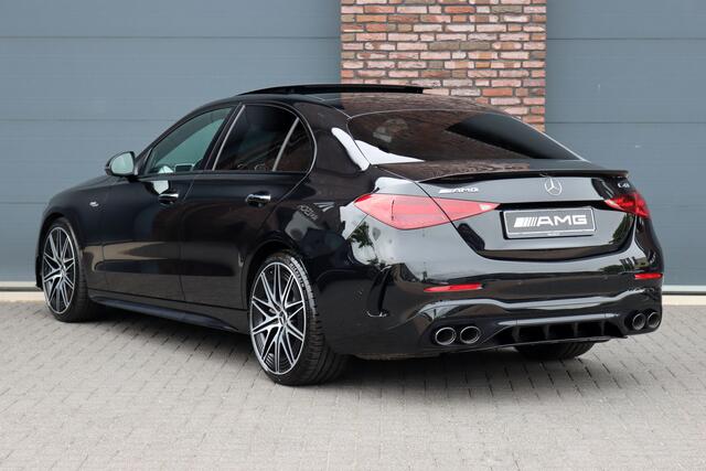 Mercedes-Benz C-KLASSE AMG 43 4MATIC | 408pk | Achterasbesturing | Distronic+ | Carbon | Panoramadak | Sportpakket | HUD | Surround Camera | Digital Light | Burmester | Luchtkwaliteitspakket |