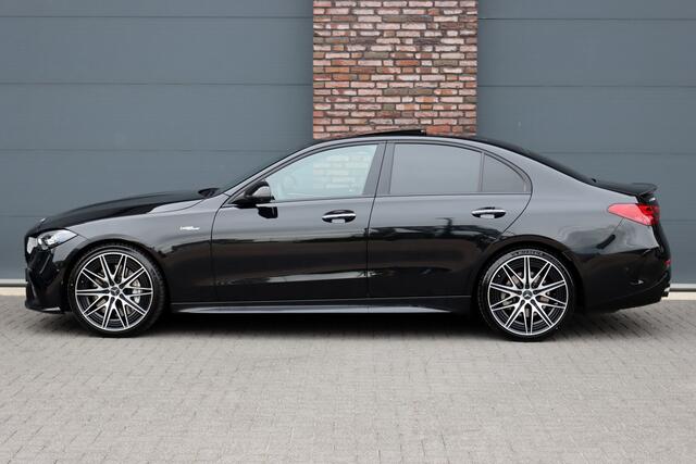 Mercedes-Benz C-KLASSE AMG 43 4MATIC | 408pk | Achterasbesturing | Distronic+ | Carbon | Panoramadak | Sportpakket | HUD | Surround Camera | Digital Light | Burmester | Luchtkwaliteitspakket |
