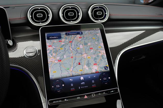 Mercedes-Benz C-KLASSE AMG 43 4MATIC | 408pk | Achterasbesturing | Distronic+ | Carbon | Panoramadak | Sportpakket | HUD | Surround Camera | Digital Light | Burmester | Luchtkwaliteitspakket |