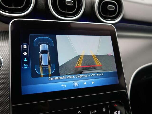 Mercedes-Benz C-KLASSE Estate 300 e PHEV 313pk Dealer O.H | Adaptive Cruise | Camera | Apple Carplay | BLIS | Sportstoelen Verwarmd | Virtual Cockpit | Navigatie | DAB | 17"L.M | Plug In Hybrid |
