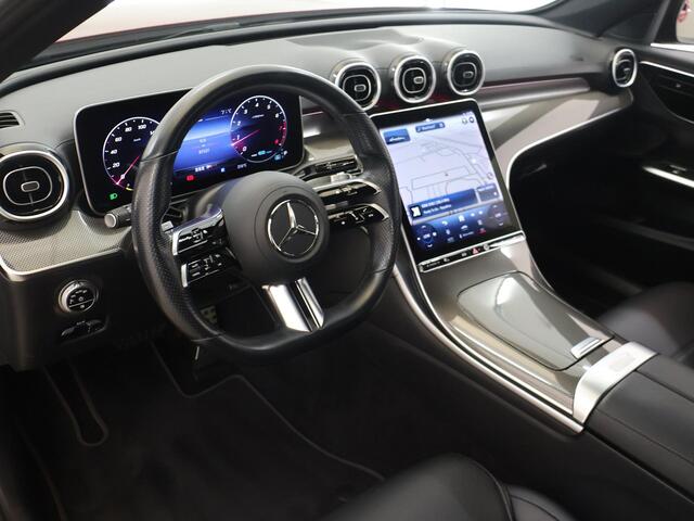 Mercedes-Benz C-KLASSE 180 AMG Line | Night | Multispaaks velgen | Achteruitrijcamera | Stoelverwarming |