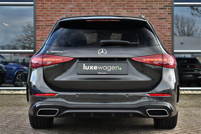Mercedes-Benz C-KLASSE Estate 300 e AMG Line Pano Trekhaak Night Stuurverw