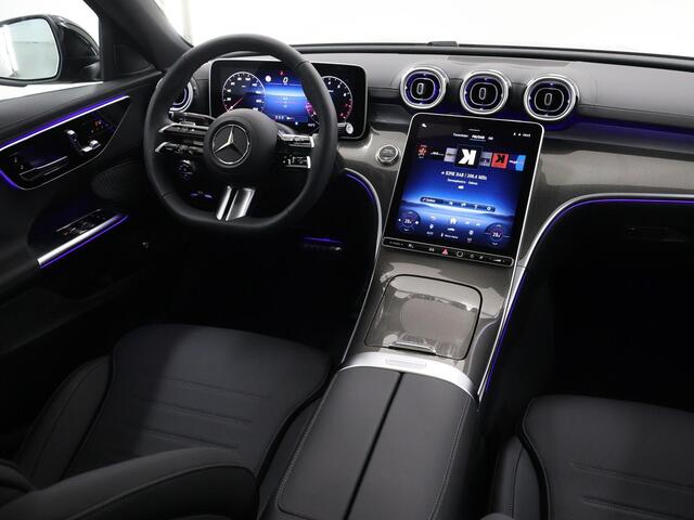 Mercedes-Benz C-KLASSE 180 Star Edition AMG Line Plus | Panoramadak | Apple carplay | 360 camera | Nightpakket | Memory zetels | Dodehoekassistent |