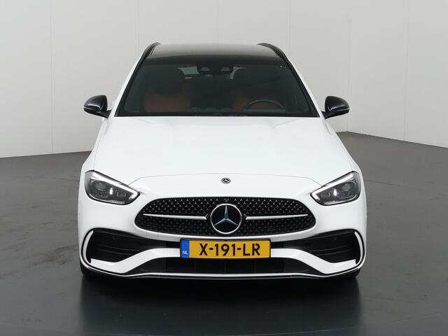 Mercedes-Benz C-KLASSE Estate 300 e AMG Line | Night | Panoramadak | Trekhaak | Headup | Rijassistentiepakket Plus |