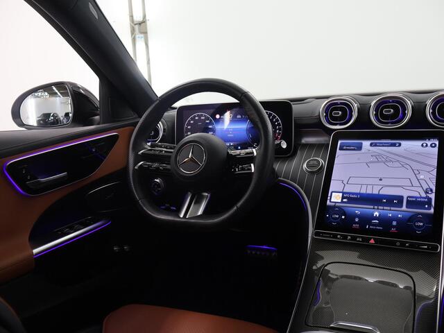 Mercedes-Benz C-KLASSE Estate 300 e AMG Line | Night | Panoramadak | Trekhaak | Headup | Rijassistentiepakket Plus |