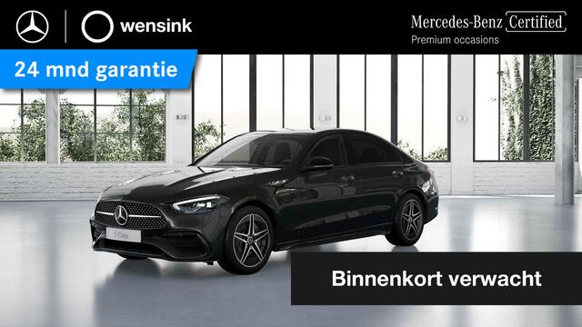 Mercedes-Benz C-KLASSE 180 AMG Line | Night pakket | Trekhaak | Stoelverwarming |