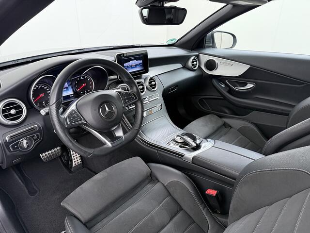 Mercedes-Benz C-KLASSE Cabrio 200 184PK Automaat AMG Premium Plus Air Scarf Stoelverwarming Navi Ecc Cruise Control Pdc Lmv Led Isofix Bluetooth Elek.Stoelen