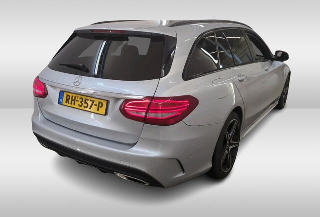Mercedes-Benz C-KLASSE Estate 160 Amg Line / Panoramadak / Nightpakket / Leder / Pdc.+Camera / Airco-ecc. / Cruise-ctr. / Apk 11-2026