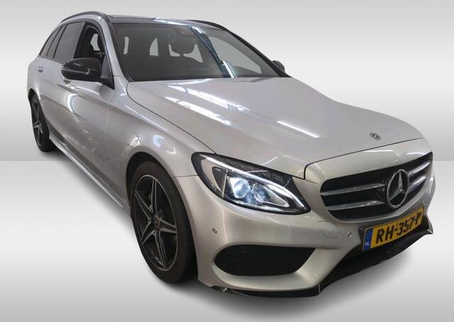 Mercedes-Benz C-KLASSE Estate 160 Amg Line / Panoramadak / Nightpakket / Leder / Pdc.+Camera / Airco-ecc. / Cruise-ctr. / Apk 11-2026