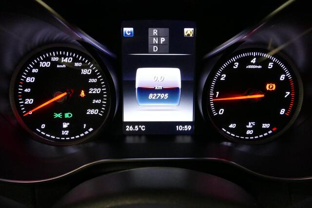 Mercedes-Benz C-KLASSE Coupé 200 AMG Line Night Edition / Panoramadak / Apple Carplay - Android Auto / Stoelverwarming / 19'' LMV / Navigatie / Cruise Control / Night Pakket / LED koplampen / Agility Control