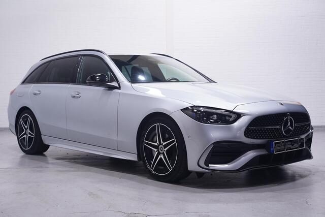 Mercedes-Benz C-KLASSE Estate 200 Launch Edition AMG Line NAP 1e eigen. nw.prijs:63750.- Navigatie premium-pack wegklapbare-trekhaak electrische-achterklep electrisch verstelbare voorstoelen met memo private-glas ECC led-verlichting ACC 360-camera DAB-ontvangst kevlar-inlegdele