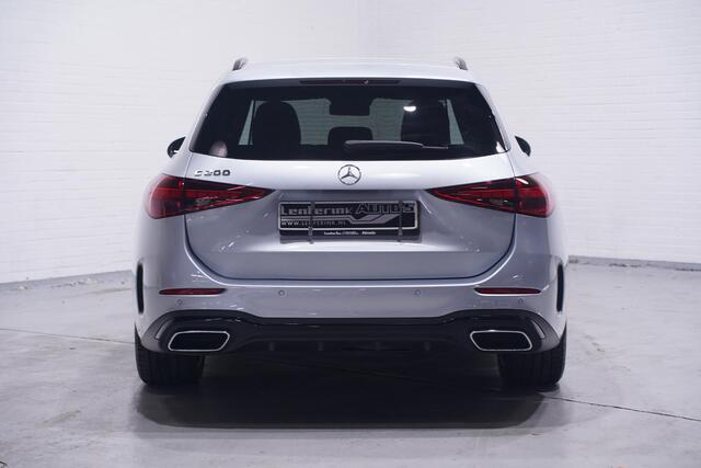 Mercedes-Benz C-KLASSE Estate 200 Launch Edition AMG Line NAP 1e eigen. nw.prijs:63750.- Navigatie premium-pack wegklapbare-trekhaak electrische-achterklep electrisch verstelbare voorstoelen met memo private-glas ECC led-verlichting ACC 360-camera DAB-ontvangst kevlar-inlegdele