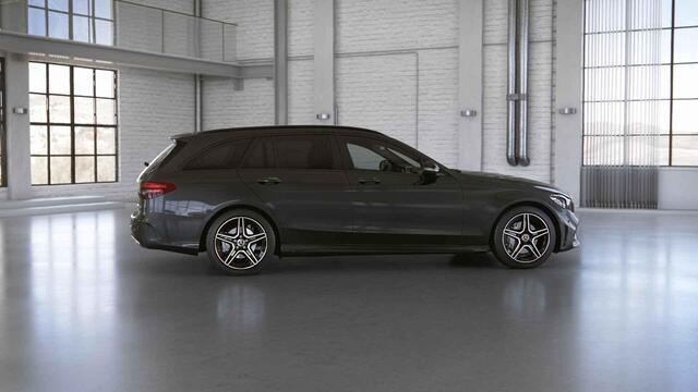 Mercedes-Benz C-KLASSE Estate 180 Business Solution AMG | Panoramadak | Night pakket | Trekhaak | Zadelbruin interieur |