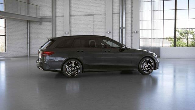 Mercedes-Benz C-KLASSE Estate 180 Business Solution AMG | Panoramadak | Night pakket | Trekhaak | Zadelbruin interieur |