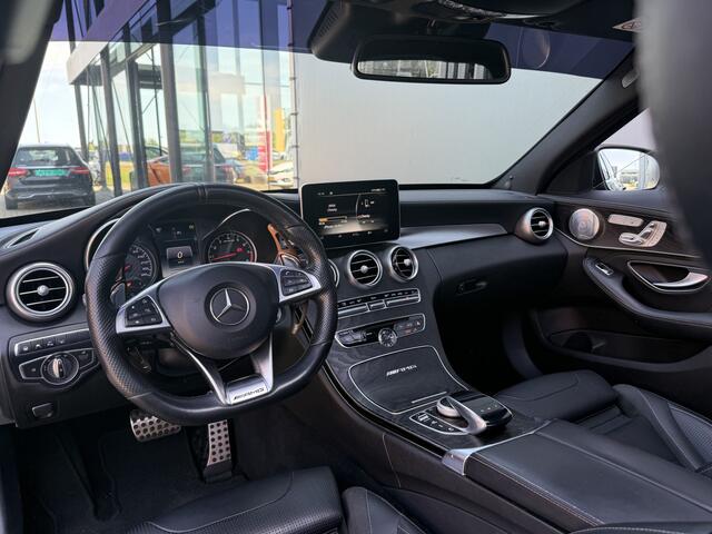Mercedes-Benz C-KLASSE 63-AMG Estate BWJ 2017 476 PK AUTOMAAT | FULL LED | STOELVERW. | LEDER | ADAPTIVE CRUISE | ELEKTR. STOELEN | ELEKTR. ACHTERKLEP | NAVI | CLIMA | CRUISE | LMV | PDC