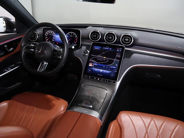 Mercedes-Benz C-KLASSE 180 AMG Line | Trekhaak | Lederen bekleding | Memory | Digital Light |