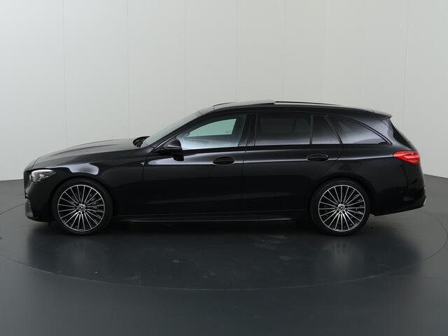 Mercedes-Benz C-KLASSE Estate 180 AMG NIGHT | Panoramadak | Stoelmemory | Achteruitrijcamera | LED High Performance koplampen | Lichte Bekleding | Sfeerverlichting |