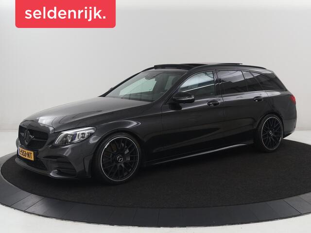 Mercedes-Benz C-KLASSE Estate 300 e Business Solution AMG Limited | SOH 86,1% | Panoramadak | Trekhaak | 360 Camera | Stoelverwarming | Cruise control | Navigatie | Climate control | Bluetooth | DAB+ | Carplay | Sfeerverlichting |