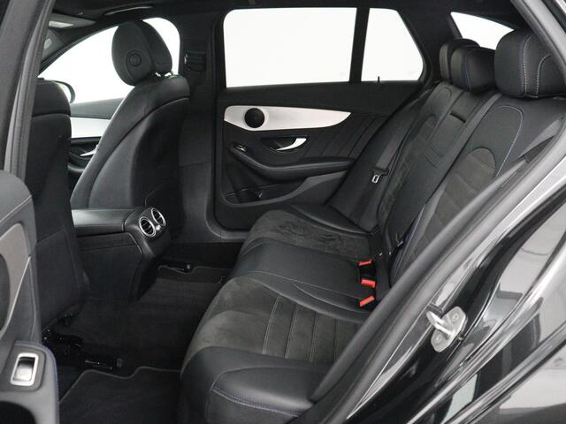 Mercedes-Benz C-KLASSE Estate 300 e Business Solution AMG Limited | SOH 86,1% | Panoramadak | Trekhaak | 360 Camera | Stoelverwarming | Cruise control | Navigatie | Climate control | Bluetooth | DAB+ | Carplay | Sfeerverlichting |