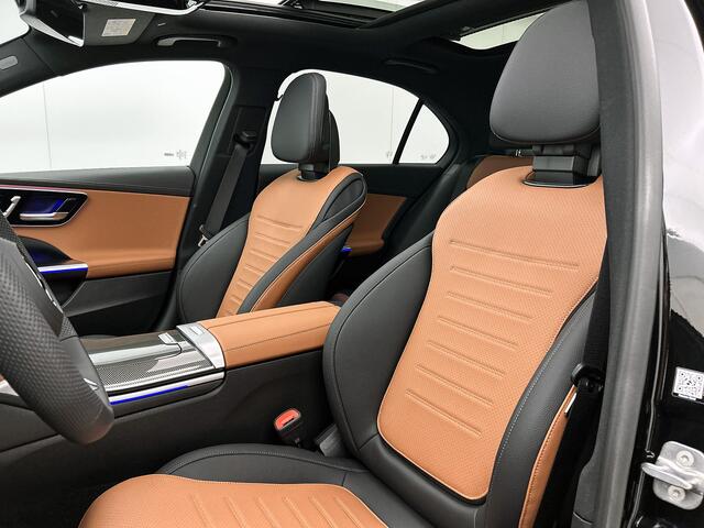 Mercedes-Benz C-KLASSE 300 e 140 Years Edition | Comfortpakket Plus | Nightpakket | Parkeerpakket met 360°-camera | Trekhaak | Middenconsole metaalstructuur | 19" multispaaks lichtmetalen AMG-velgen | Panoramaschuifdak |