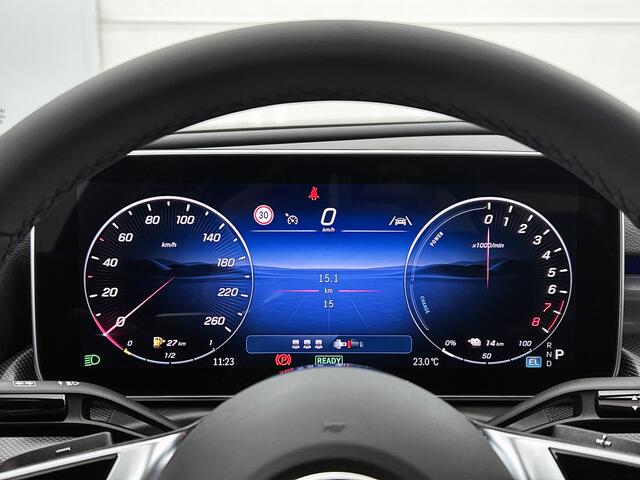 Mercedes-Benz C-KLASSE 300 e Business Solution | Parkeerpakket met achteruitrijcamera | Spiegelpakket | Trekhaak | GUARD 360° Plus | Warmtewerend, donkergetint glas | 17 inch vijfspaaks lichtmetalen velgen |