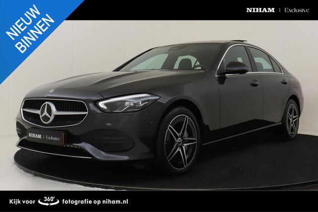Mercedes-Benz C-KLASSE 300 E BUSINESS LINE LUXURY -PANO.DAK|BURMESTER|ADAP.CRUISE|LEDER|CAMERA|STOELVERW.|CARPLAY|TREKHAAK|18"