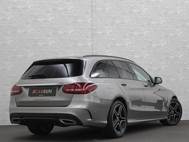Mercedes-Benz C-KLASSE Estate 180 AMG-Line | Origineel NL | Multibeam-LED | Widescreen | Sfeerverlichting | Night-Pakket | 1800kg Trekgewicht | Stoelverwarming | Achteruitrij-Camera | Carplay | Comand Navi | Dealer Onderhouden | Draadloos Laden |