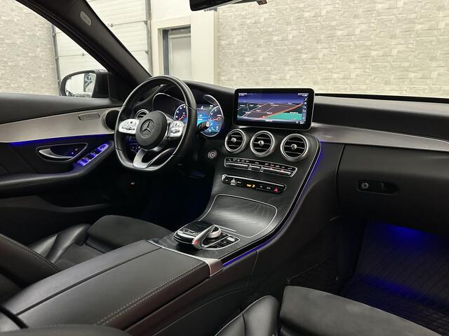 Mercedes-Benz C-KLASSE Estate 180 AMG-Line | Origineel NL | Multibeam-LED | Widescreen | Sfeerverlichting | Night-Pakket | 1800kg Trekgewicht | Stoelverwarming | Achteruitrij-Camera | Carplay | Comand Navi | Dealer Onderhouden | Draadloos Laden |