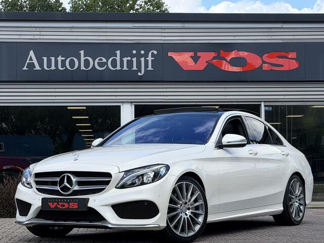 Mercedes-Benz C-KLASSE 180 | AMG-Line | Panodak | Leder | Trekhaak | NL auto!