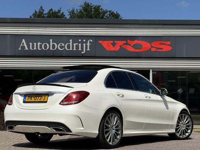 Mercedes-Benz C-KLASSE 180 | AMG-Line | Panodak | Leder | Trekhaak | NL auto!